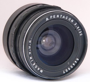 "10-Blade" PENTACON 30mm f3.5 M42 mount fit CANON NIKON SONY PANASONIC M4/3 #907