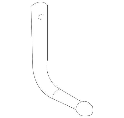 Soporte trasero del tubo de escape para Ford Explorer Mountaineer 2002-2005 (N/P 1L2Z-5K272-AA)