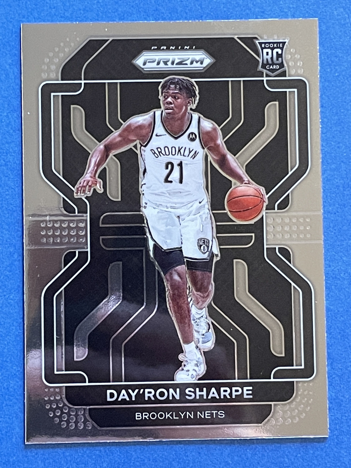 Day'Ron Sharpe 2021-22 Panini Prizm Rookie #281 Brooklyn Nets