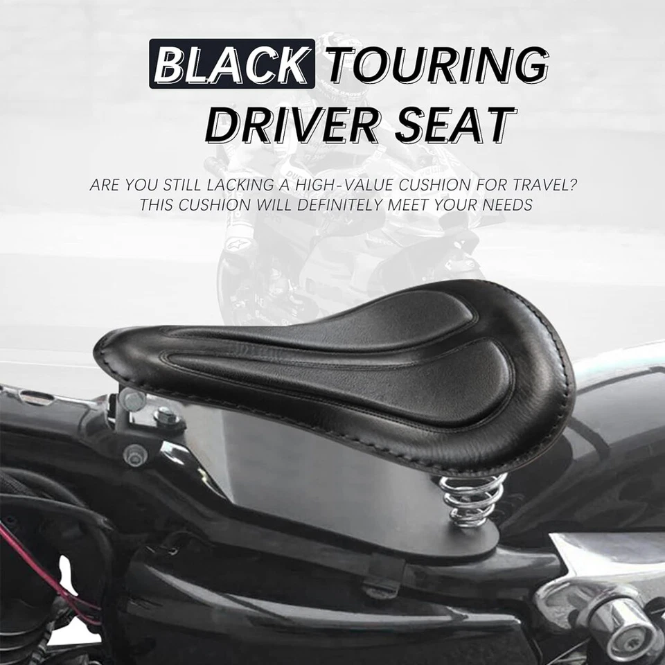 Soporte de resorte de asiento individual de 13" para motocicleta Yamaha Midnight Virago 750 920 VStar Foto 4 de 4