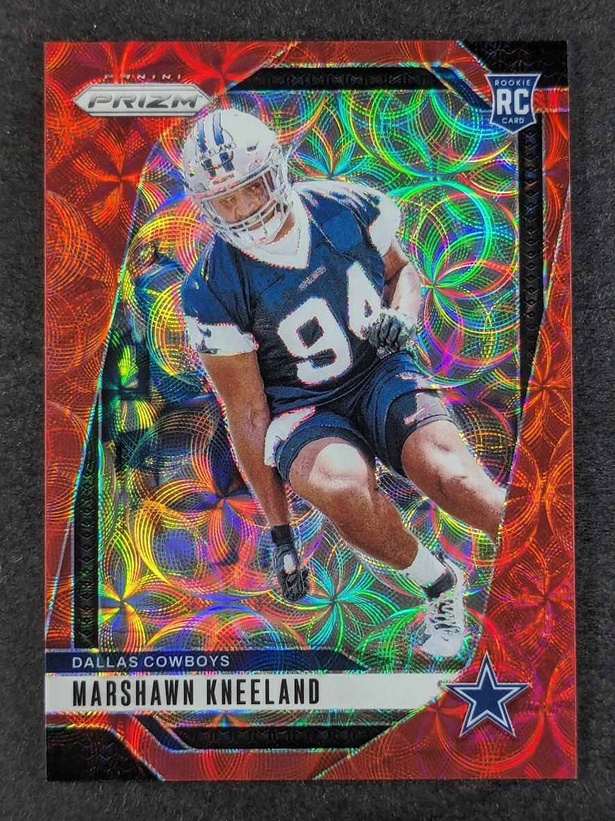 2024 Panini Prizm MARSHAWN KNEELAND 20/20 Rookie RC Choice Red SP #373