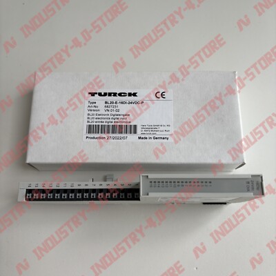 1PCS New Turck BL20-E-16DI-24VDC-P communication module
