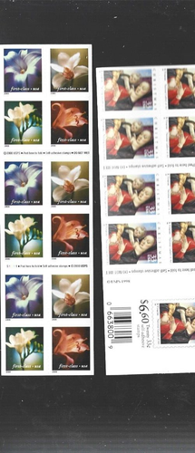 booklet of 20 2000 Flowers .34 cent stamps MNH face $6.80 | eBay