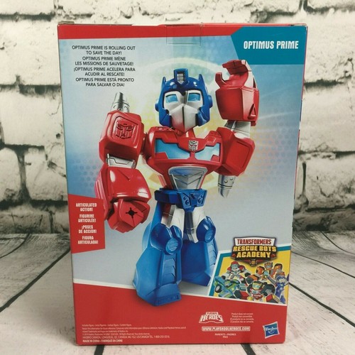 (2) Transformers 10 inch Rescue Bots Optimus Prime Heatwave Mega Mighties Figure - Picture 10 of 12