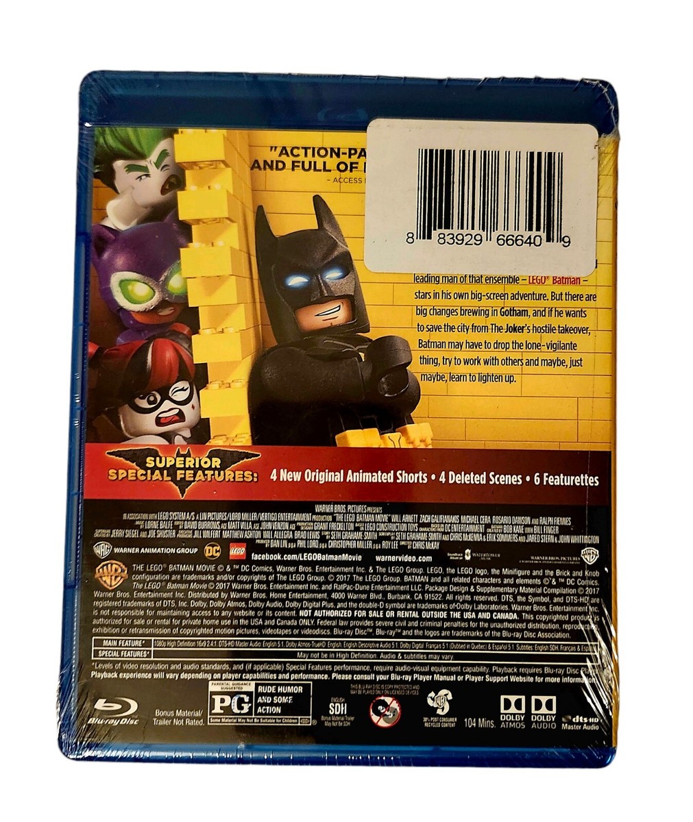 The LEGO Batman Movie (Blu-ray/DVD) NEW 883929555338| eBay