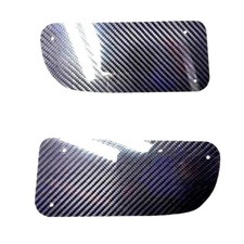 For 92-95 Honda Civic Eg Eg6 Front Bumper Jdm Air Duct Flat Panel Carbon Fiber