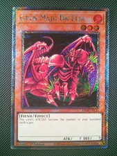 Gren Maju Da Eiza RA04-EN124 1st Edition Platinum Secret Rare YuGiOh