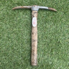 Spear &Jackson Hickory Bricklayers Mortar Double Pick Hammer Vintage Tool