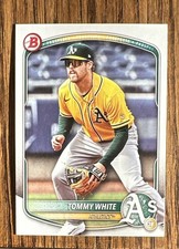 TOMMY WHITE A's   2025 BOWMAN DRAFT #BD-88