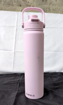 OMNIA Vakuumisolierte Trinkflasche, Rosa, 750 ml (leicht verschmutzt/abgewetzt)