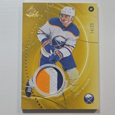 Upper Deck SP Game Used Gold Premium Zach Benson 2025-26 #78 /25