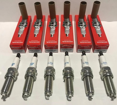 #ad #ad 6PCS Genuine OEM NGK Iridium Spark Plugs For Honda 12290 R70 A01 ILZKR7B11 $19.45