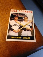 1964 Topps Sox Sockers Yastrzemski/Schilling #182 EX+