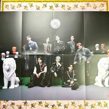 Stray Kids Official Rock Star Album Exclusive Full Folded Poster Kpop