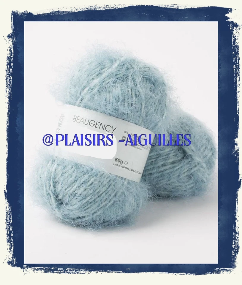 Phildar Beaugency 50 g, 82 m Pelote - Glacier