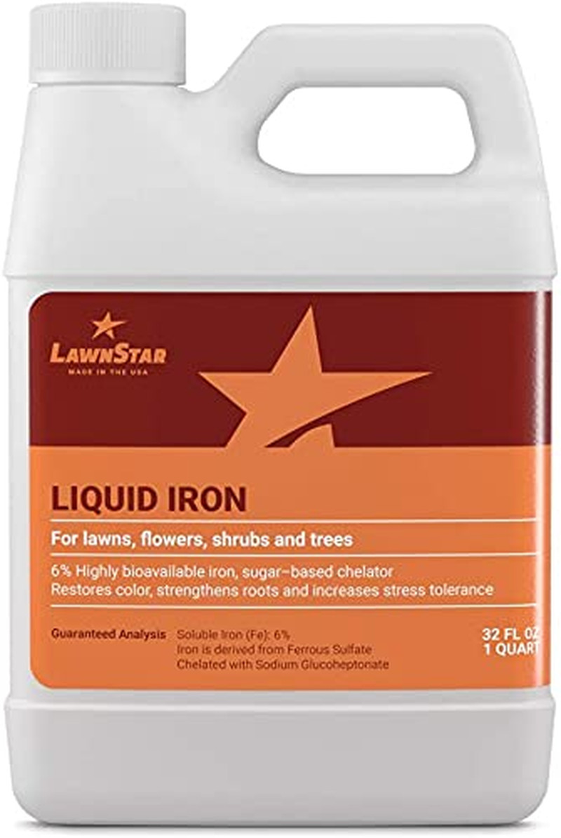 Liquid Iron (32 OZ) for Plants - Multi-Purpose, Suitable for Lawn, Flowers, Shru