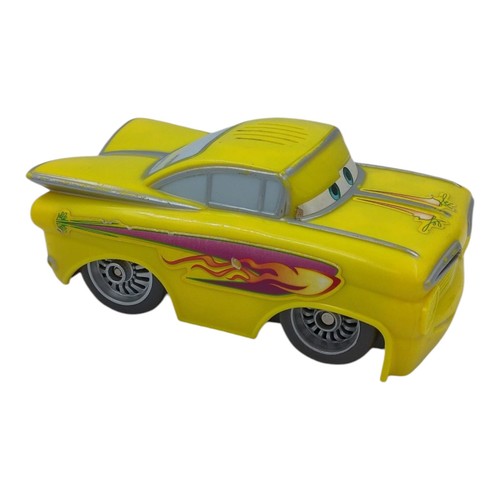 Disney Cars SHAKE N GO Lampo Blu McQueen Dinoco Professor Z Giallo Ramone - Foto 8 di 16