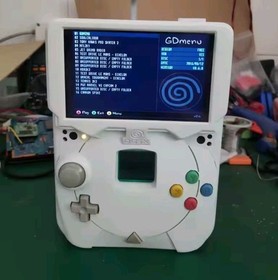 Exclusive portable gaming console Sega Dreamcast.