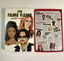 The Fame Game Celebrity Trump Cards Sealed card pack New Michael Gillette Art