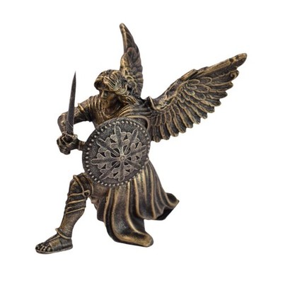 Krieger Engel Figur, Kreatives Geschenk, Zimmerskulptur aus