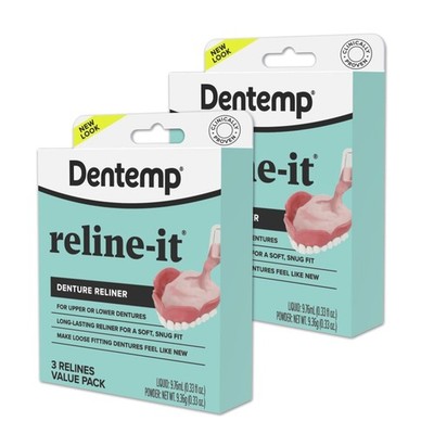 Snug Denture Reliner Pack - Quick & Effective Results