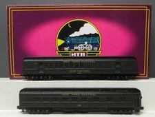 MTH 20-4119 O Gauge New York Central 70' Madison RPO/Diner Passenger Car Set LN