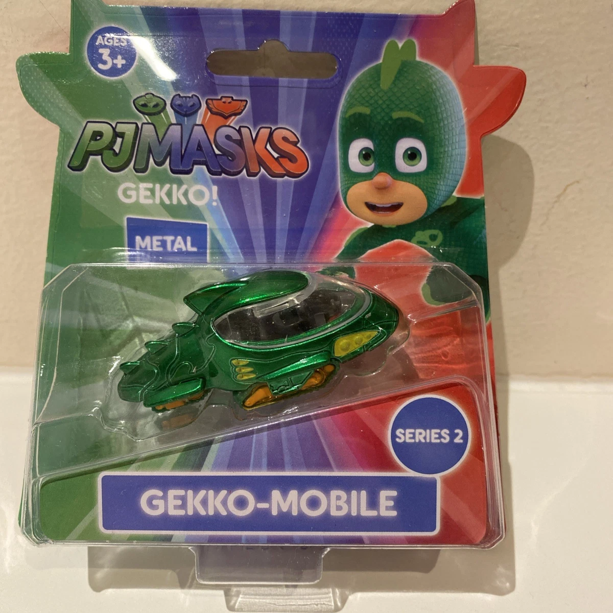 PJ Masks Auto Gecko con Figura - Giocattolo Prescolare dai 3 Anni