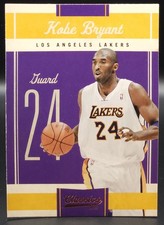 Panini 2010-11 Classics Kobe Bryant #17 Los Angeles Lakers Basketball NBA
