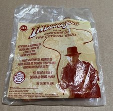 Burger King Indiana Jones Crystal Skull ROPE/WHIP Toy factory sealed 2008