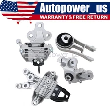 4PCS Engine Motor & Transmission Mounts For 2017-2024 Chrysler Pacifica Voyager