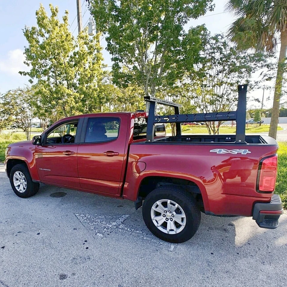 For Ford/Tundra/Tacoma/Dodge/Chevy/Nissan Overland Adjustable Truck Bed Rack Foto 4 de 4