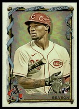Will Benson 2023 Allen & Ginter #140 Silver Portrait RC Reds Baseball Card