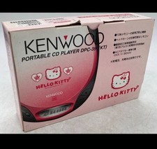 Kenwood Hello Kitty Portable CD Player DPC-391 KT With Box  New Headphones