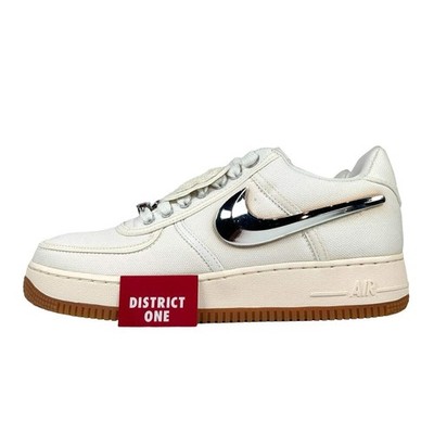 AQ4211 101 Nike Air Force 1 Low Travis Scott Sail - 8 M (Discoloration)*