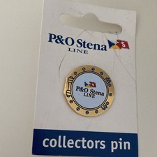 Vintage P& O  Stena Line Collectors pin Badge