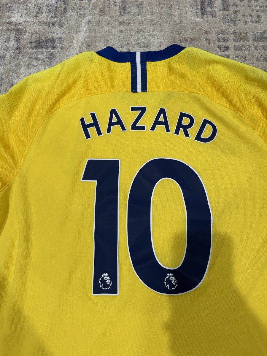 Nike Chelsea FC Soccer Jersey Eden Hazard#10 2018/19 Away Kit Mens