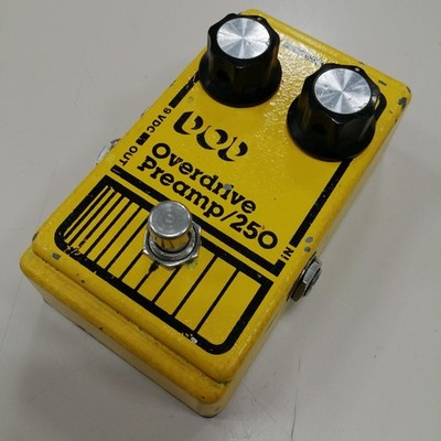 Dod Effect Pedal Overdrive Preamp 250 Used