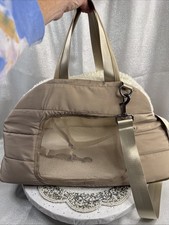Dog Carrier Beige Crossbody Medium Size Dog