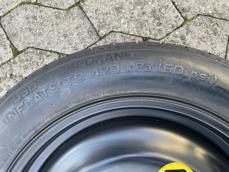 Ford Reserverad Pirelli Ersatzrad Notrad Komplettrad SPARE TYRE T 125/85 R16 99M - Bild 4 von 4