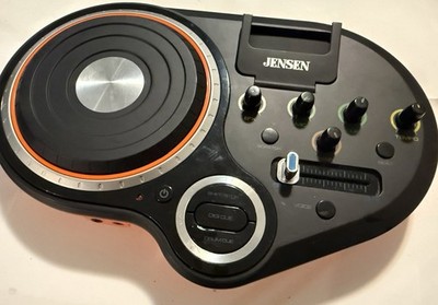 Jensen JDJ-500 DJ Scratch Mixer Controller VG Used Tested Compact