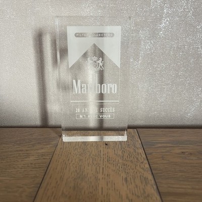 Altes Werbeobjekt Malboro - Plexiglas - Tabakspender