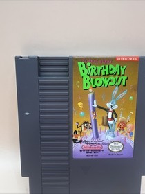 The Bugs Bunny Birthday Blowout (NES, 1990) Loose Game Cartridge Only Tested