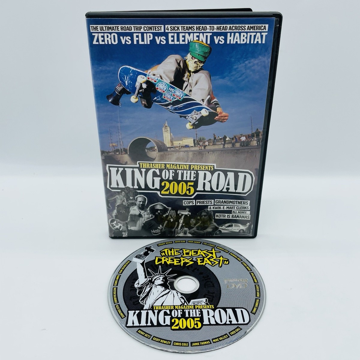 thrasher magazine レアDVD king of the road THRASHER Magazine Presents: King Of The Road 2005 DVD