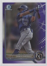 2022 Bowman Chrome Prospects Purple Refractor /250 Daniel Vazquez #BCP-199 0z0v