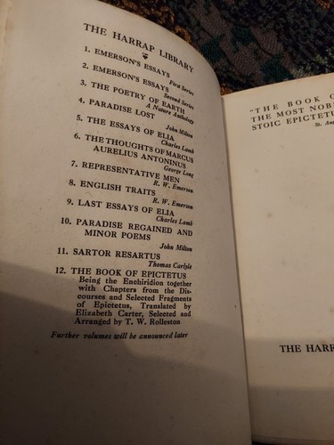 The Book Of Epictetus (No Date) Arranged By T. W. Rolleston - Picture 9 of 24