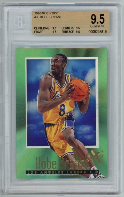 Kobe Bryant 1996 Fleer E-X2000