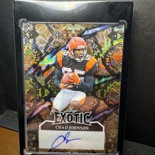 2024 Leaf Eclectic Exotic Chad Johnson Auto! #E-CJ2 1/6 🔥🔥