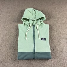 Billabong Men's Full Zip Hoodie Sweatshirt Green Size M NWT MSRP 79