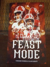 FERNANDO MENDOZA ELIJAH SARRATT 2026 SENIOR BOWL FEAST MODE ROOKIE 3x5 OVERSIZED