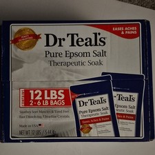 Dr Teals Pure Epsom Salt Therapeutic Soak, Un...